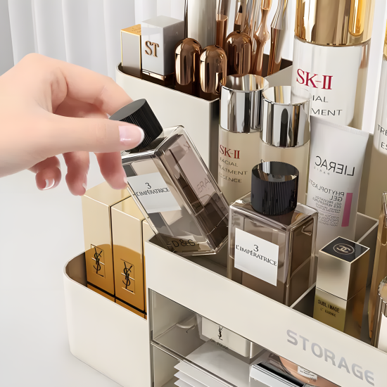 Plastic Makeup Organizer